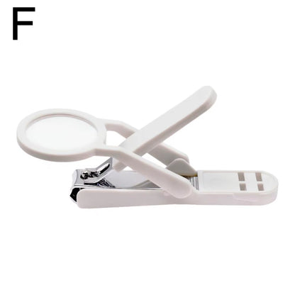 Nail Clipper with Magnifying Glass